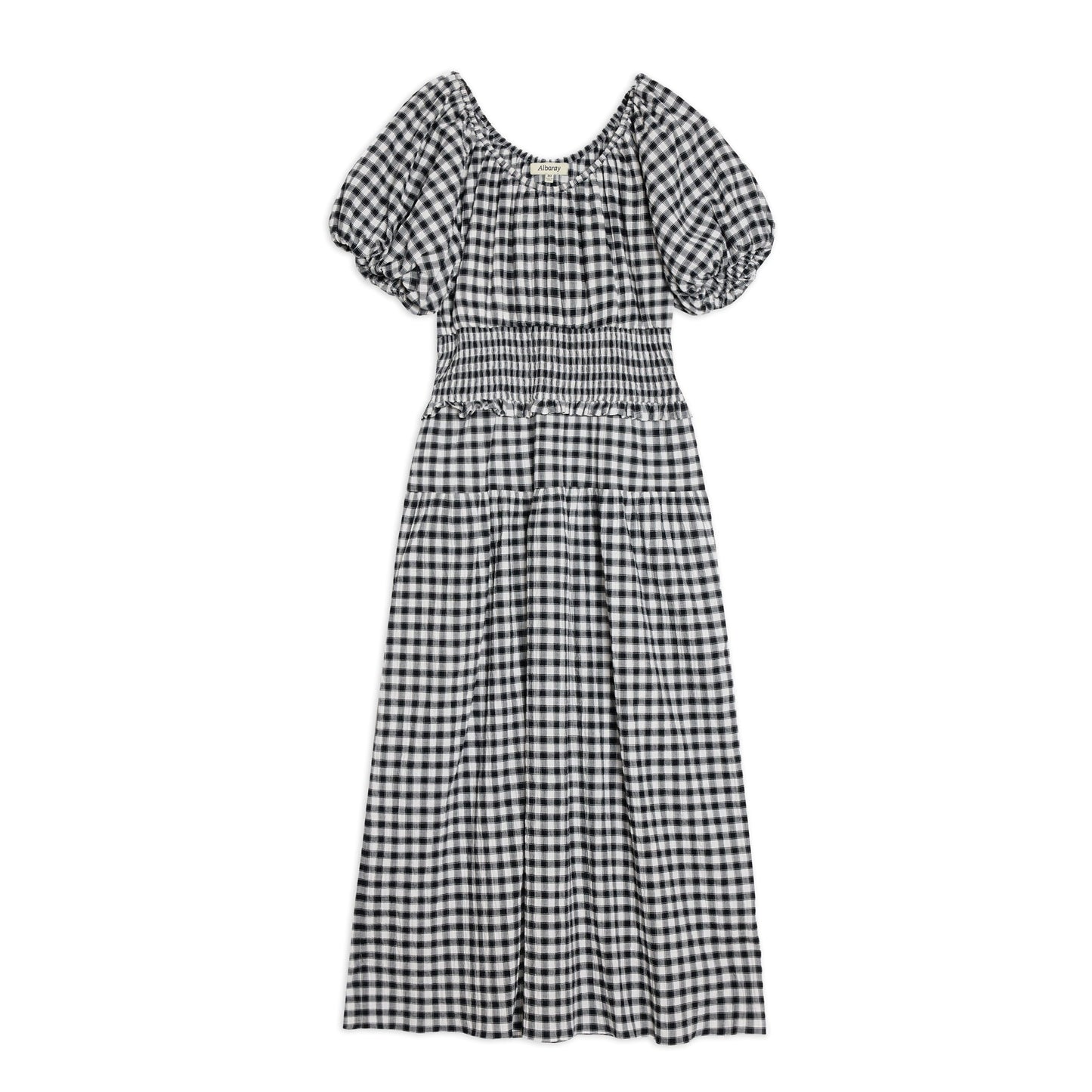 Black & White Gingham Dress