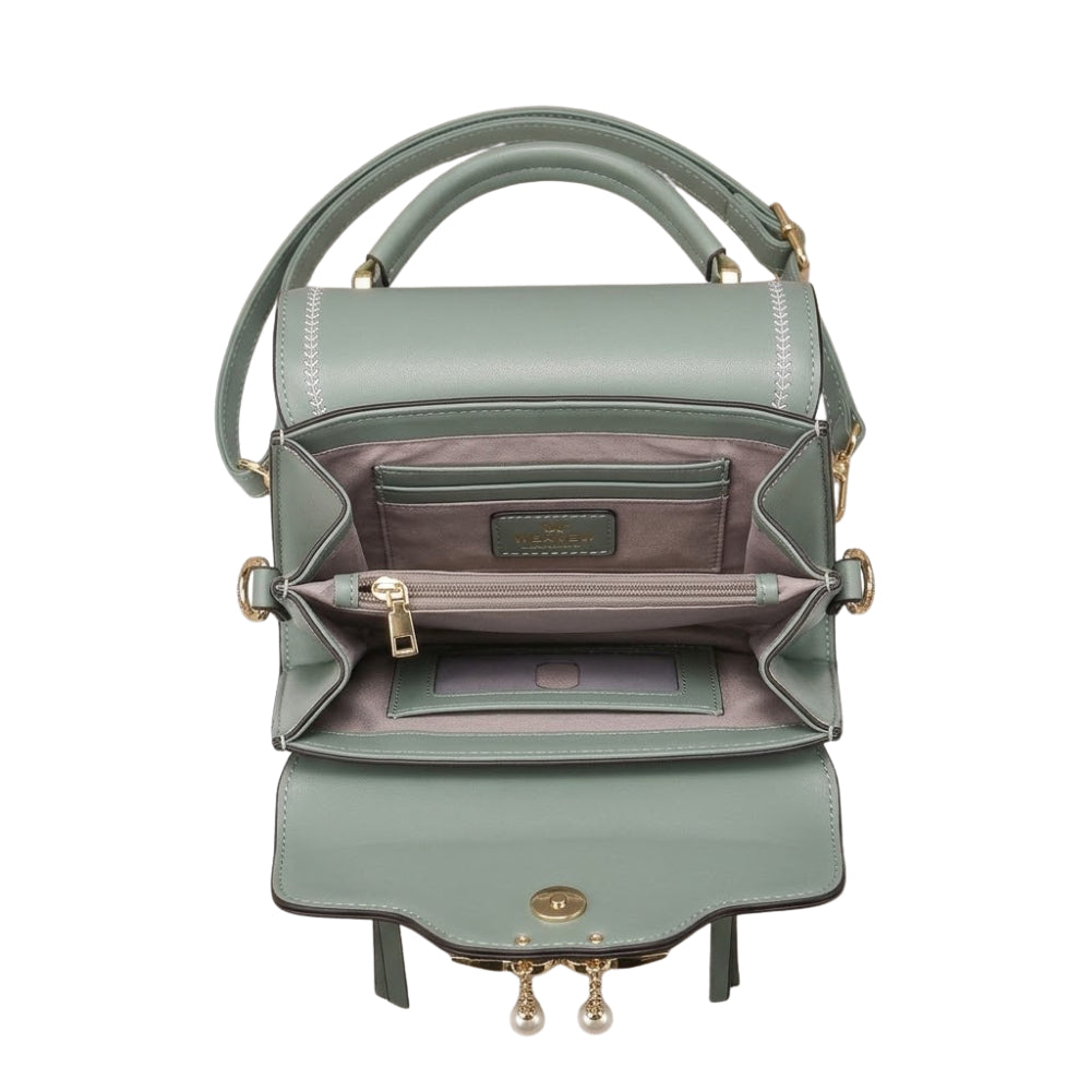 WEAVEW Green Crossbody Handbag