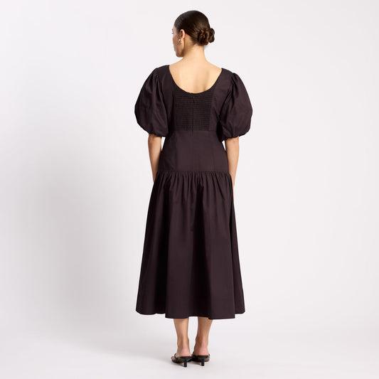 Cotton Sateen Dress