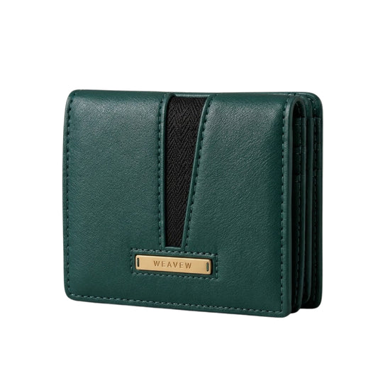 WEAVEW Green Bifold Wallet