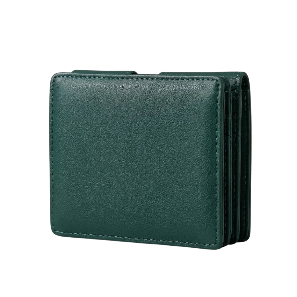 WEAVEW Green Bifold Wallet